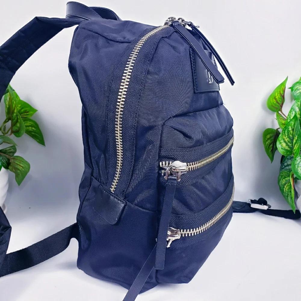 Marc Jacobs Black Backpack - Nylon Unisex Utility School Travel Luggage 13 x 9
